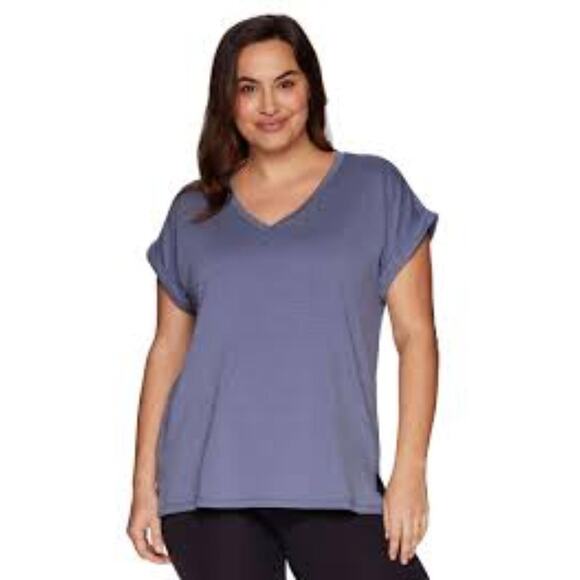 Everyday T-Shirt Casual Short Sleeve V Neck - Picture 1 of 6